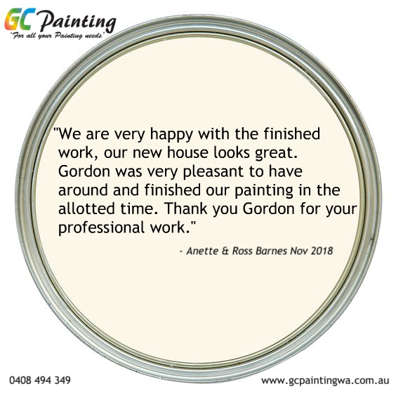 gc painting customer review testimonial