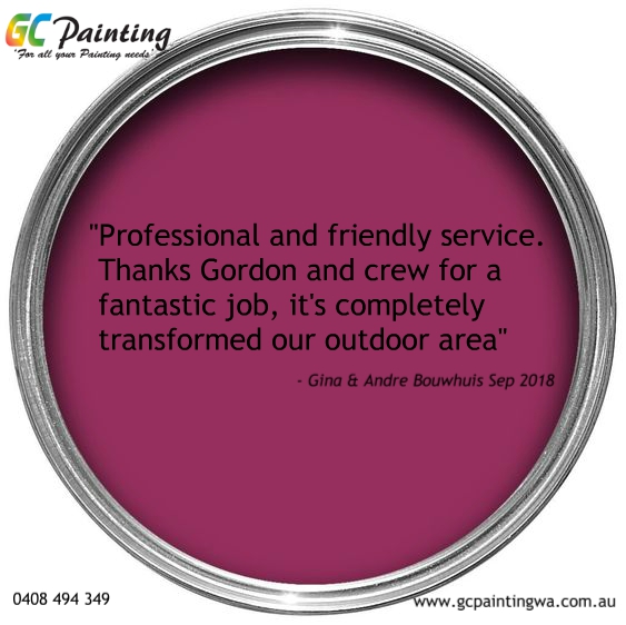 gc painting customer review testimonial