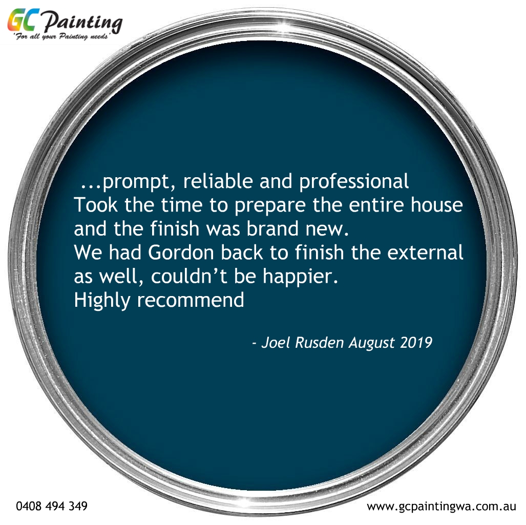 gc painting customer review testimonial