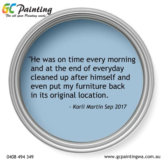 gc painting customer review testimonial